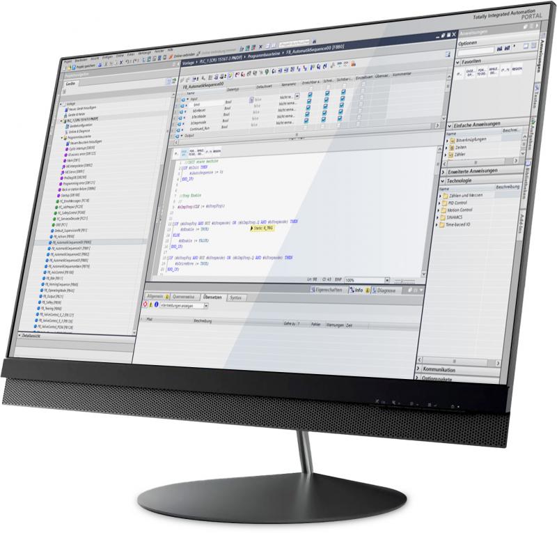 Programmierung von Siemenssteuerungen mit Hilfe von Tia Portal